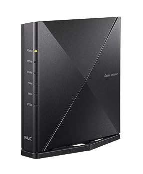 NEC Aterm AX5400HP WIFIルーター Amazon.co.jp: NEC Aterm Wireless LAN Wi-Fi 6 Router, 11ax AM